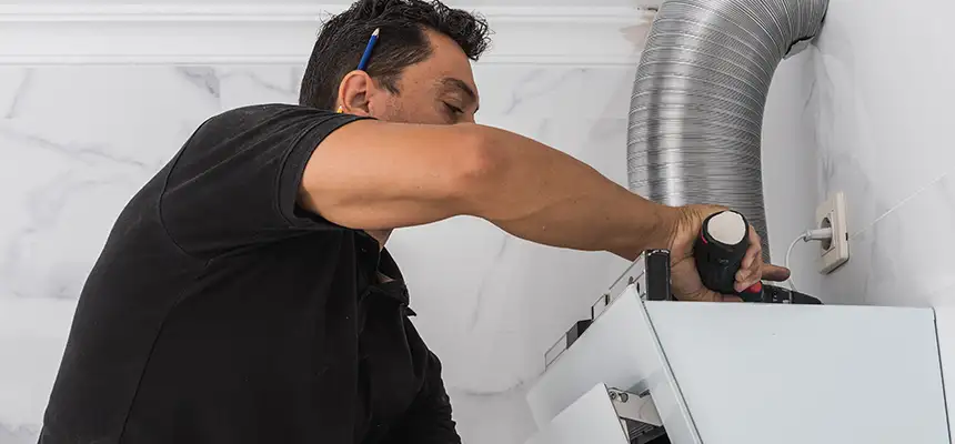 Precision In-wall Dryer Vent Cleaning & Rerouting Corrections in Dallas, TX